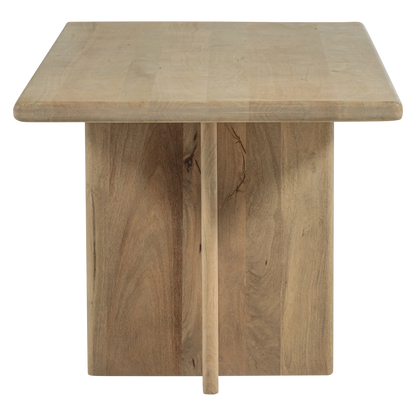 Woood Ato Eettafel 180 X90 Cm Mangohout Naturel - KwaliteitWonen.nl