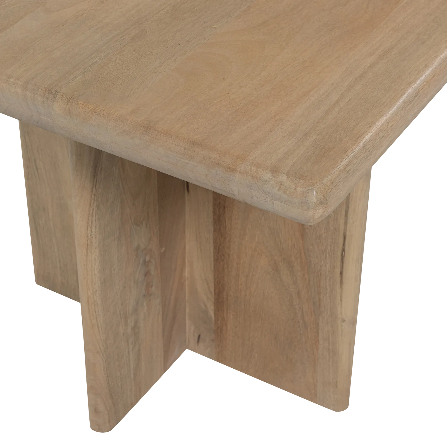 Woood Ato Eettafel 180 X90 Cm Mangohout Naturel - KwaliteitWonen.nl