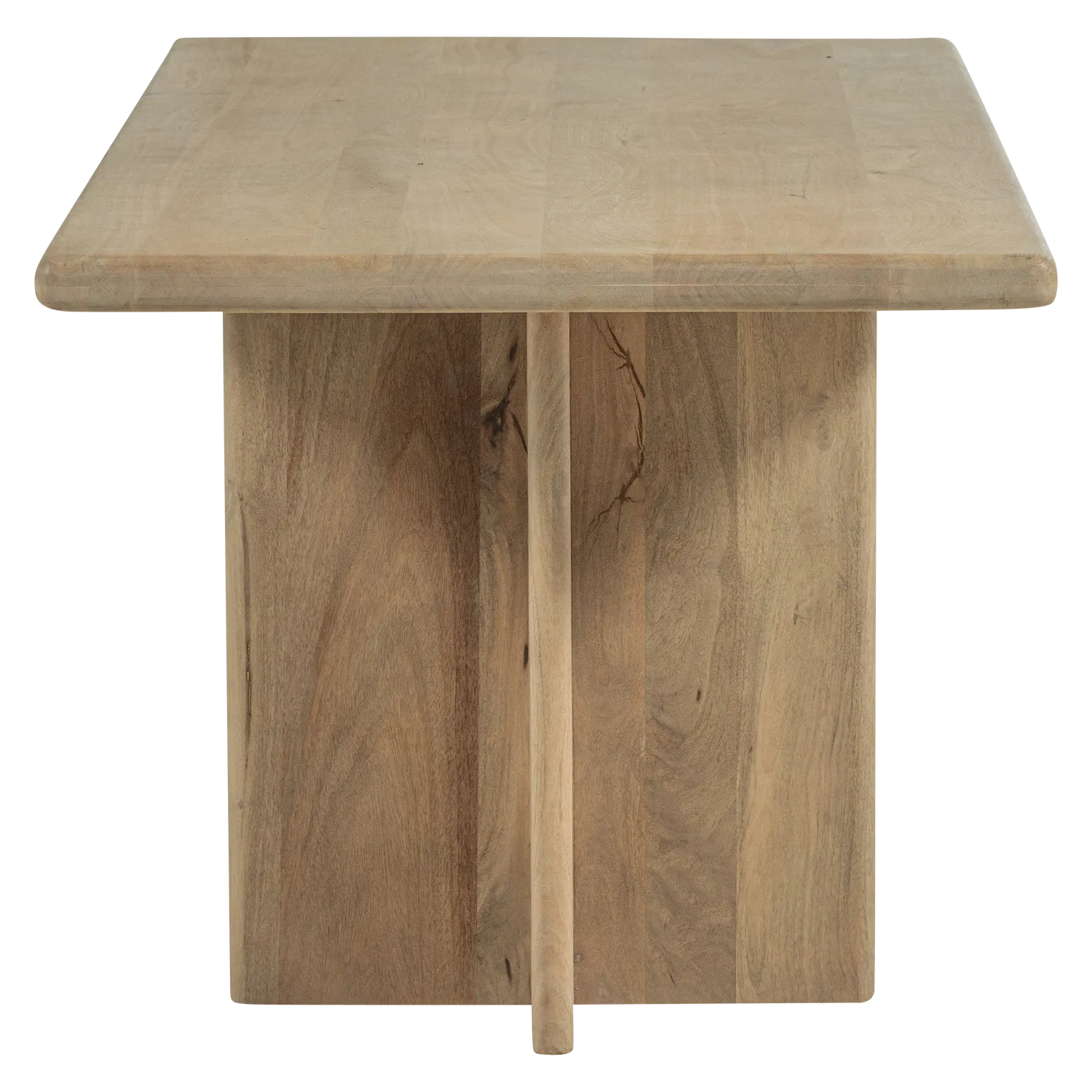 Woood Ato Eettafel 220 X90 Cm Mangohout Naturel - KwaliteitWonen.nl
