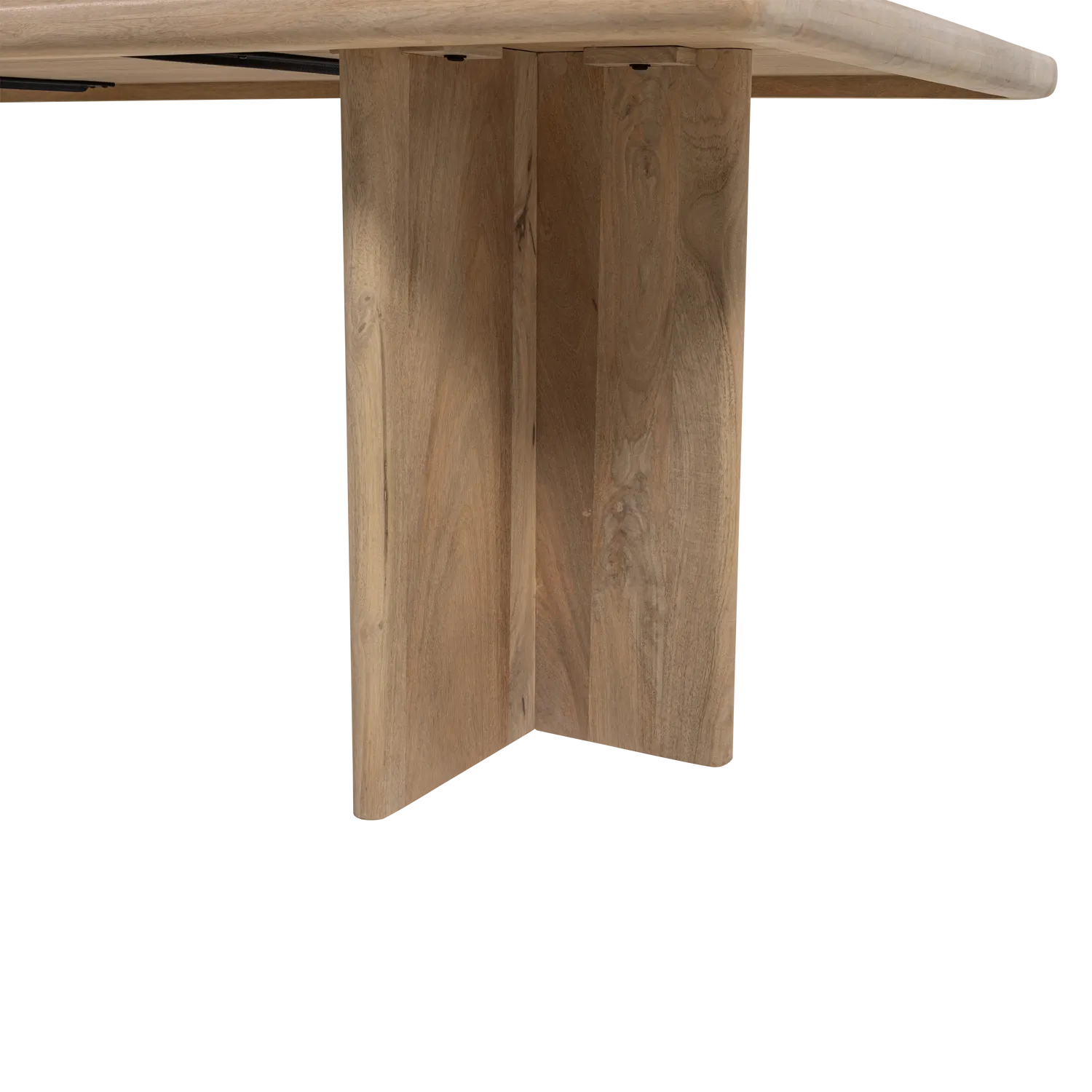Woood Ato Eettafel 220 X90 Cm Mangohout Naturel - KwaliteitWonen.nl
