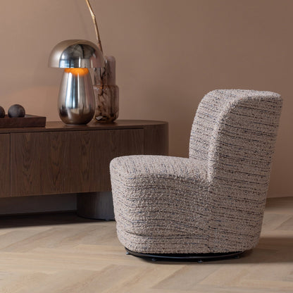 Woood Atty Draaifauteuil Grove Melange Beige [Fsc] - KwaliteitWonen.nl