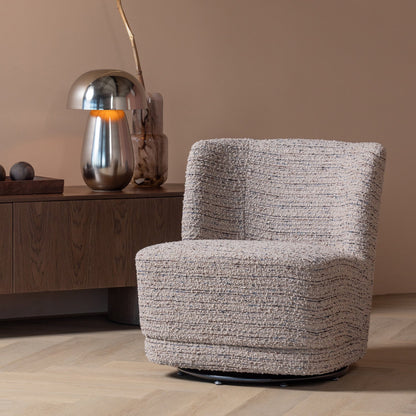 Woood Atty Draaifauteuil Grove Melange Beige [Fsc] - KwaliteitWonen.nl