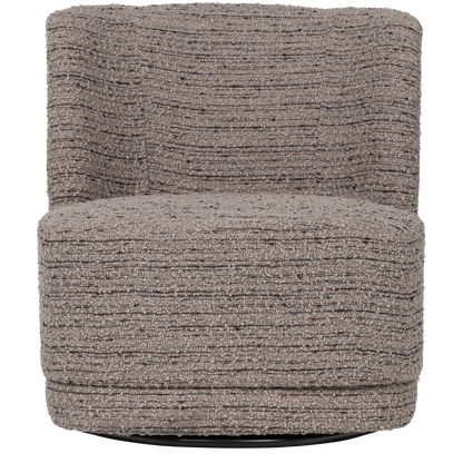 Woood Atty Draaifauteuil Grove Melange Beige [Fsc] - KwaliteitWonen.nl