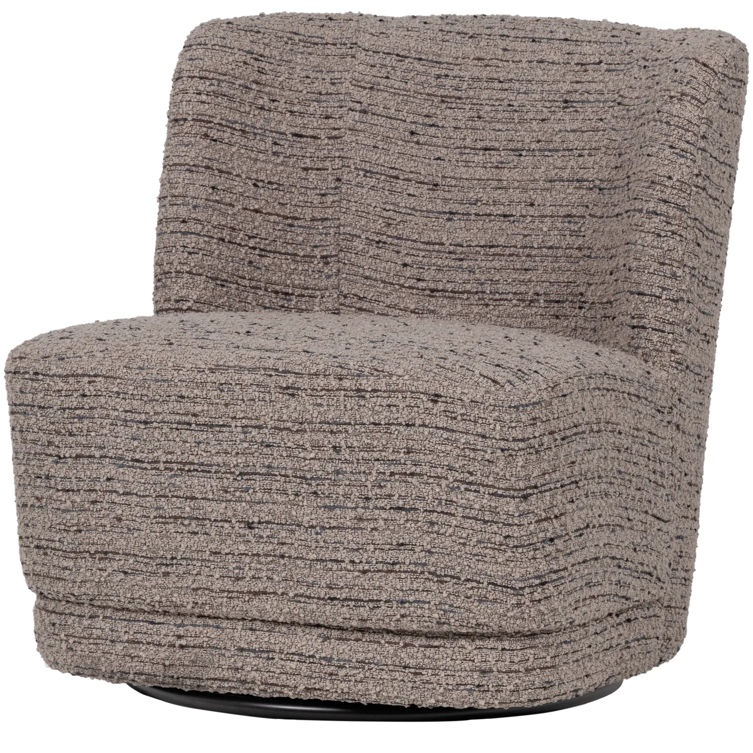 Woood Atty Draaifauteuil Grove Melange Beige [Fsc] - KwaliteitWonen.nl