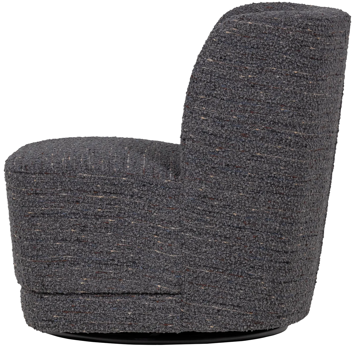 Woood Atty Draaifauteuil Grove Melange Grijs [Fsc] - KwaliteitWonen.nl