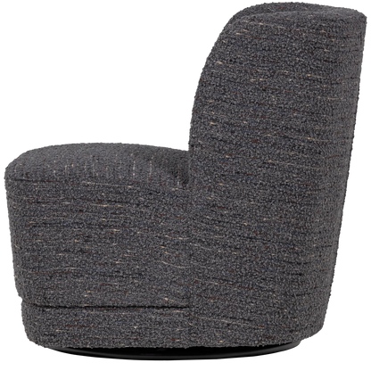 Woood Atty Draaifauteuil Grove Melange Grijs [Fsc] - KwaliteitWonen.nl