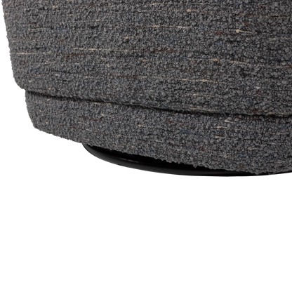 Woood Atty Draaifauteuil Grove Melange Grijs [Fsc] - KwaliteitWonen.nl