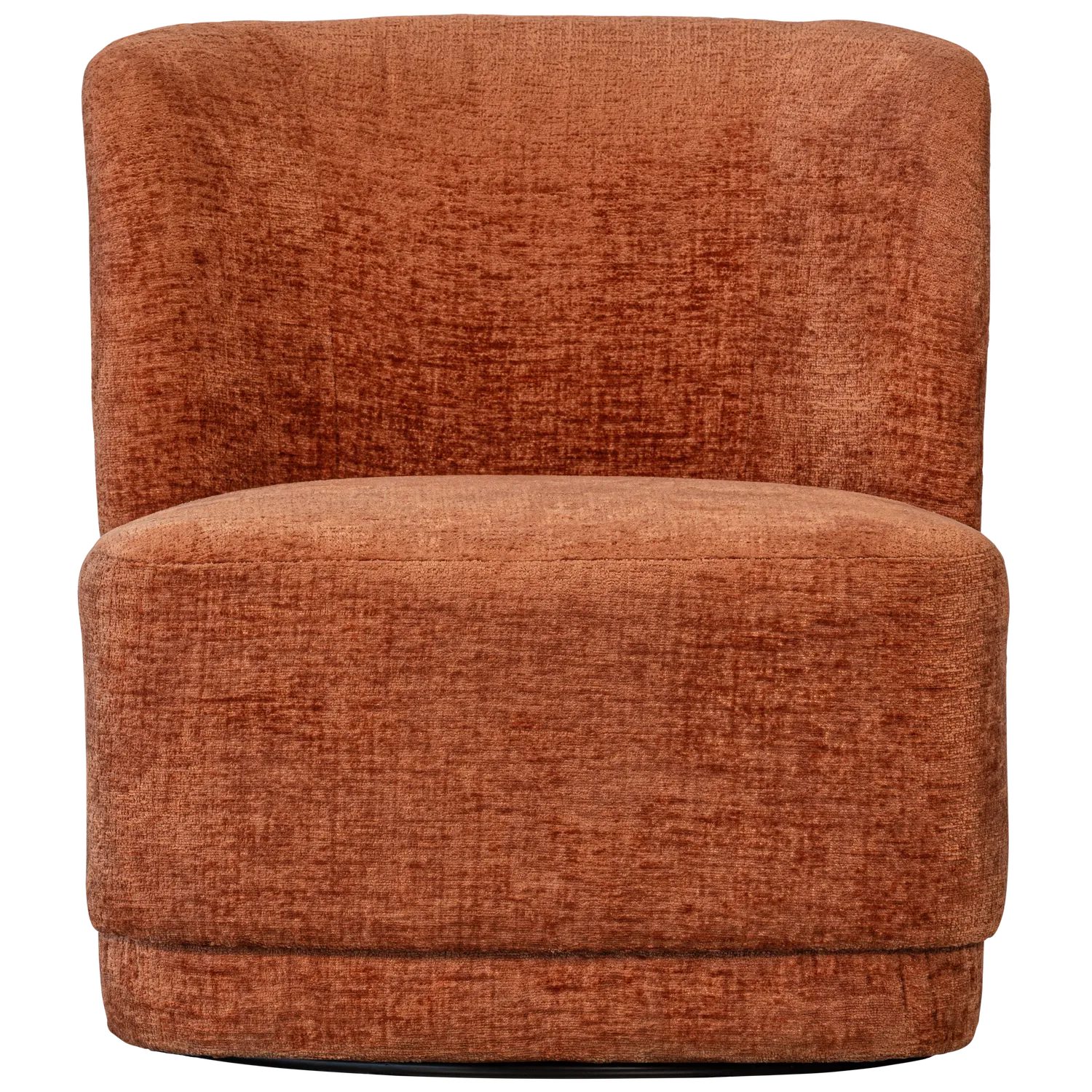 Woood Atty Draaifauteuil Velvet Oranje - KwaliteitWonen.nl
