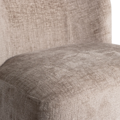 Woood Atty Draaifauteuil Velvet Zand - KwaliteitWonen.nl