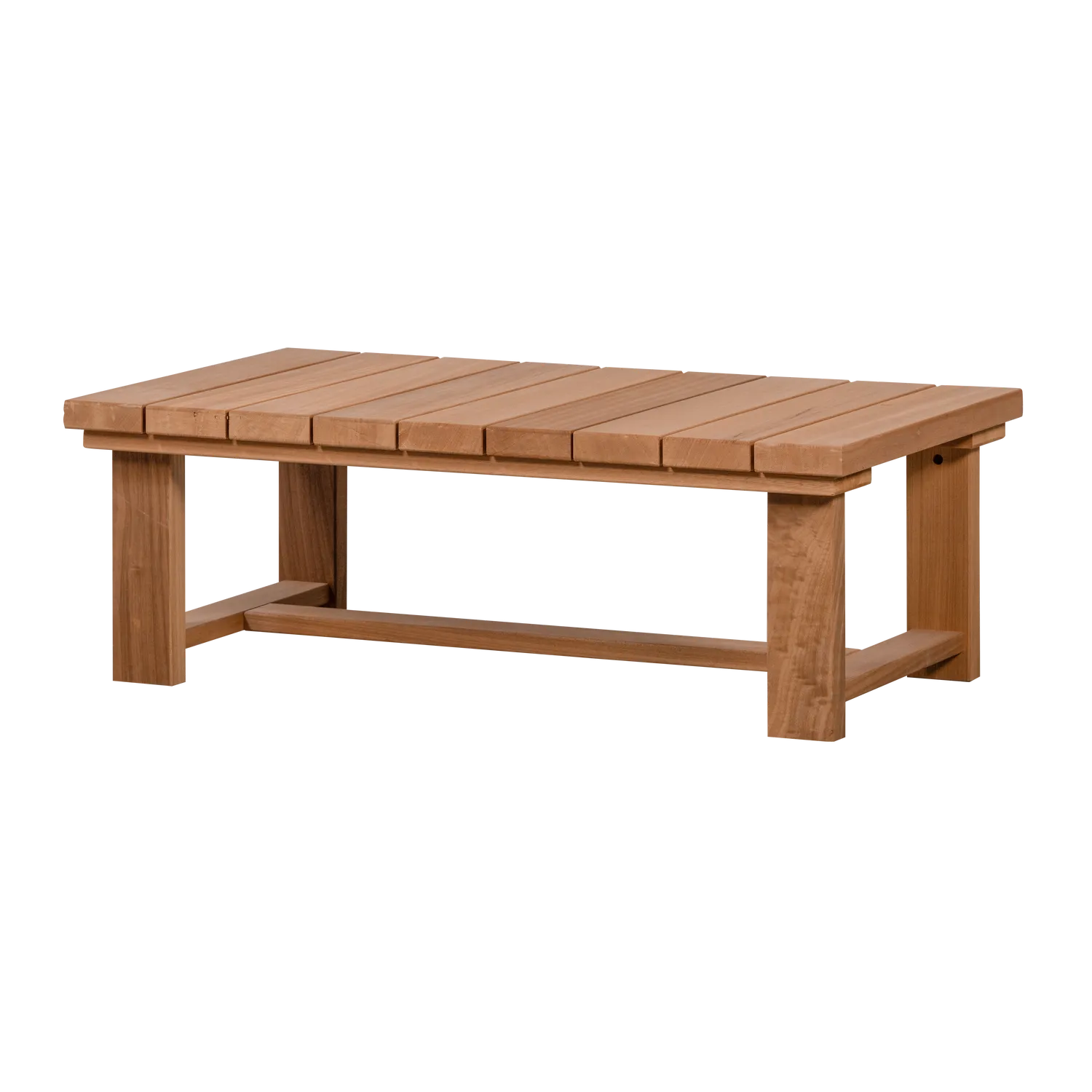 Woood Banco Tuin Salontafel Ayous Hout Naturel [Fsc] - KwaliteitWonen.nl
