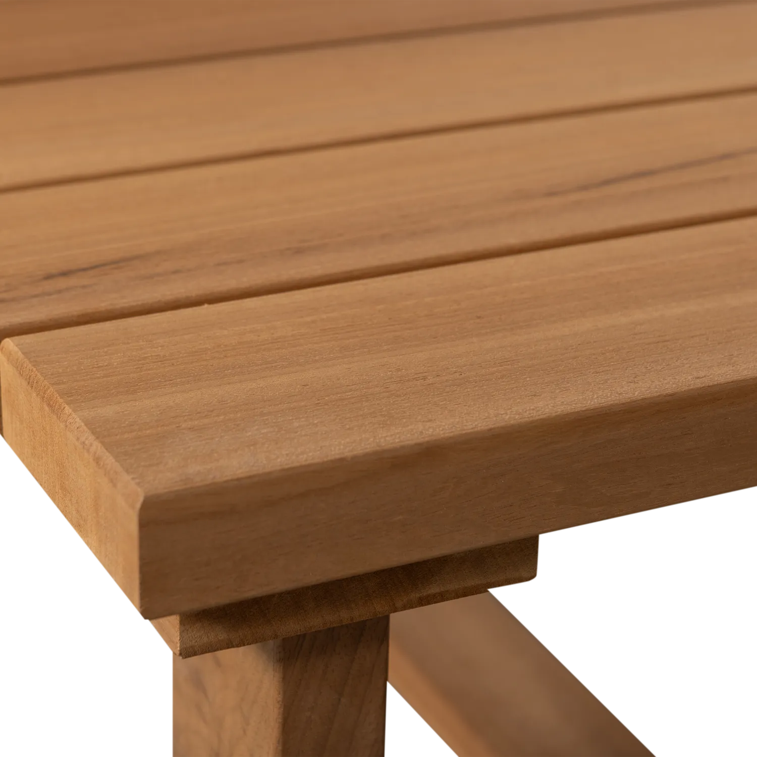 Woood Banco Tuin Salontafel Ayous Hout Naturel [Fsc] - KwaliteitWonen.nl