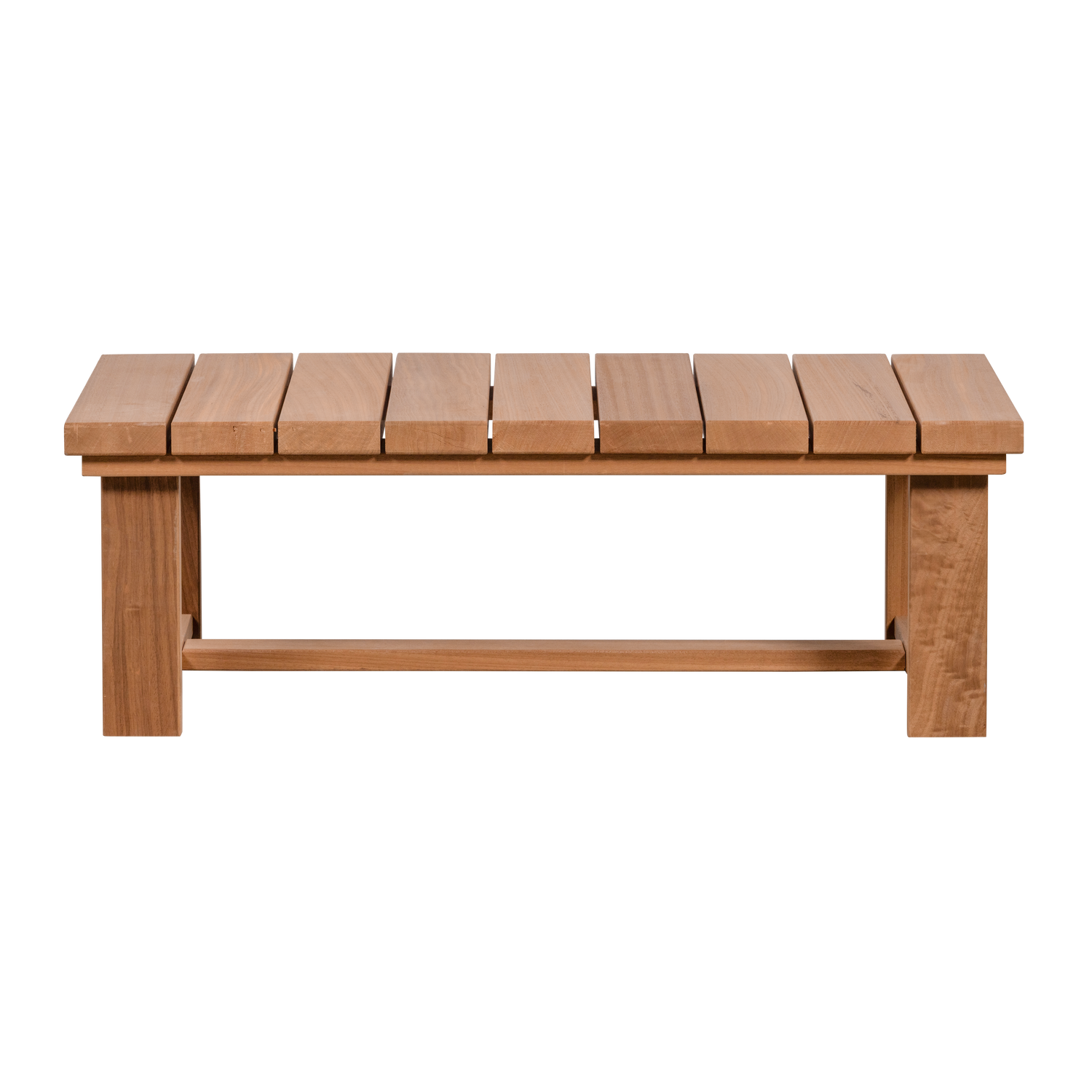 Woood Banco Tuin Salontafel Ayous Hout Naturel [Fsc] - KwaliteitWonen.nl