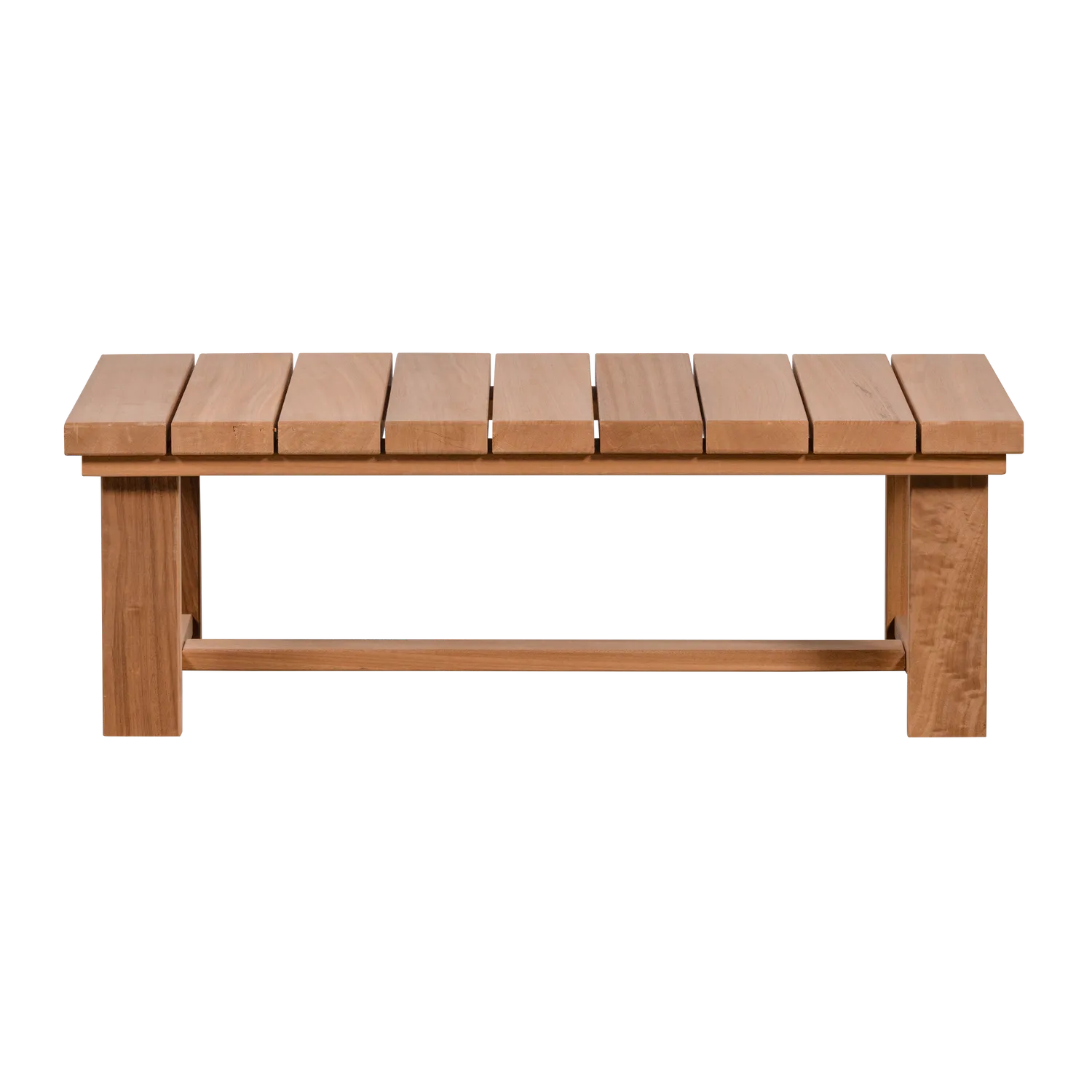 Woood Banco Tuin Salontafel Ayous Hout Naturel [Fsc] - KwaliteitWonen.nl