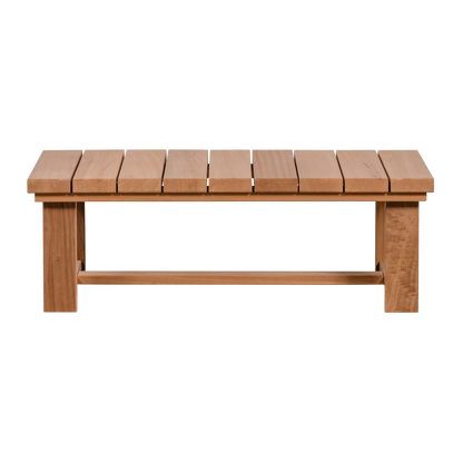 Woood Banco Tuin Salontafel Ayous Hout Naturel [Fsc] - KwaliteitWonen.nl