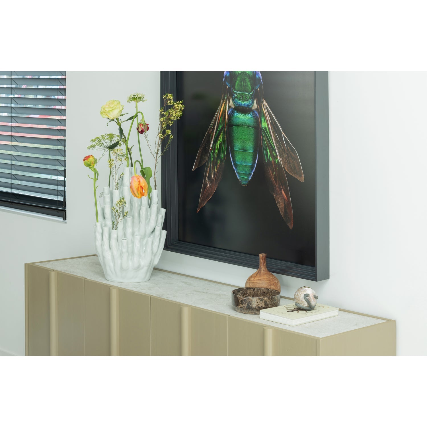 Woood Basu Concrete Decor Optiepakket T.B.V. Dressoir/Tv Meubel - KwaliteitWonen.nl