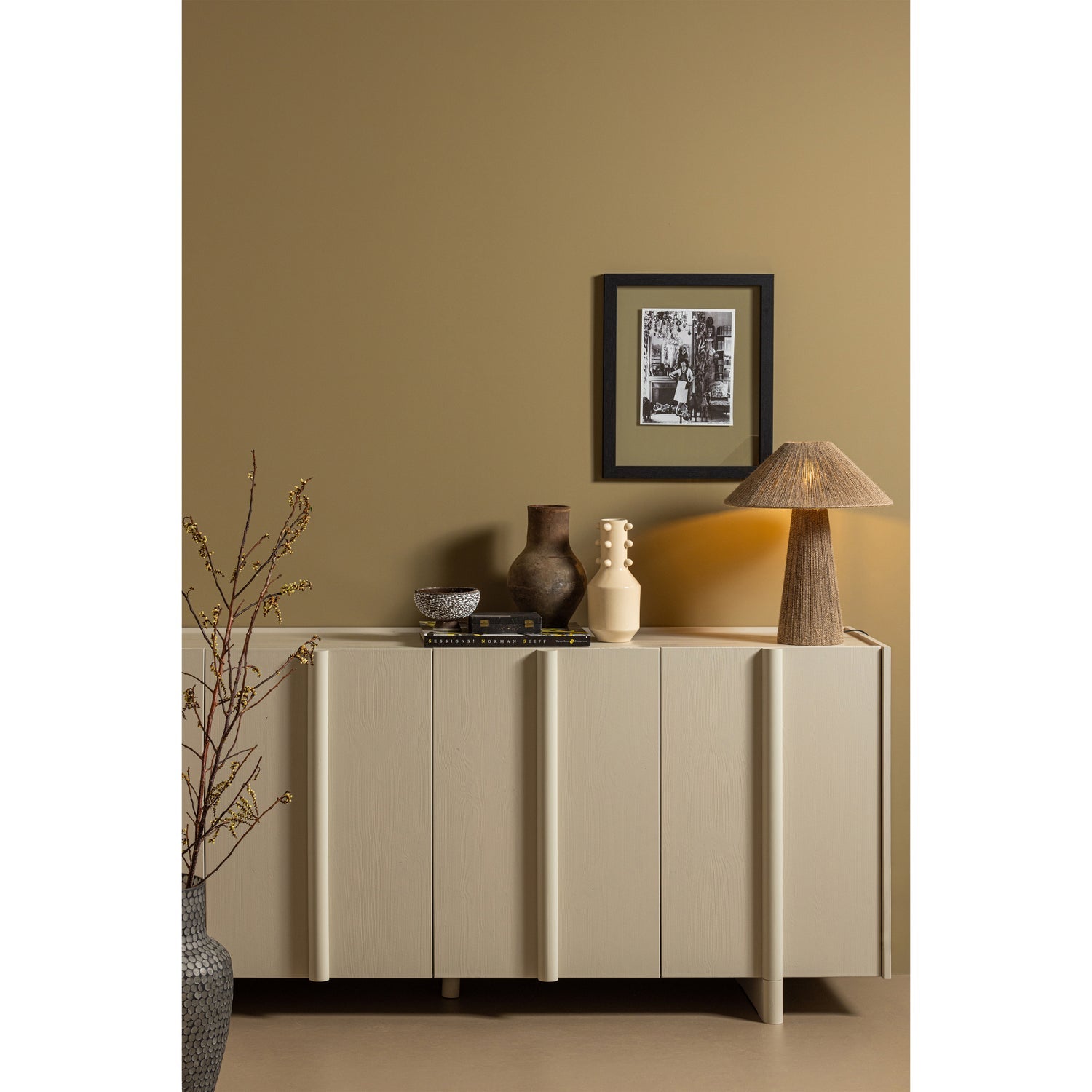 Woood Basu Dressoir Grenen Dust [Fsc] - KwaliteitWonen.nl
