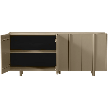Woood Basu Dressoir Grenen Mud [Fsc] - KwaliteitWonen.nl