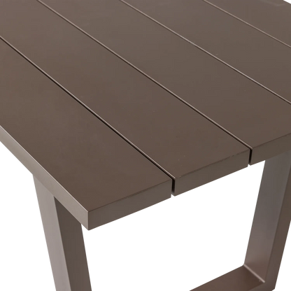Woood Bear Tuintafel Aluminium Bruin - KwaliteitWonen.nl