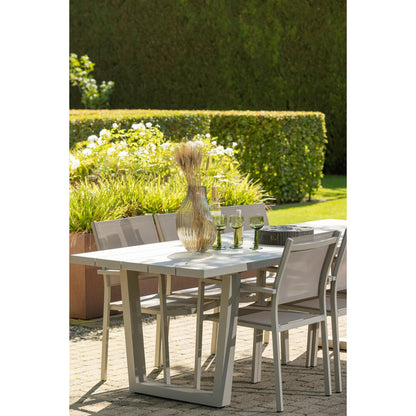 Woood Bear Tuintafel Aluminium Zand - KwaliteitWonen.nl