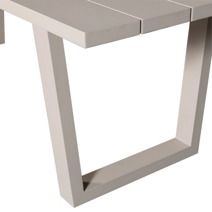 Woood Bear Tuintafel Aluminium Zand - KwaliteitWonen.nl