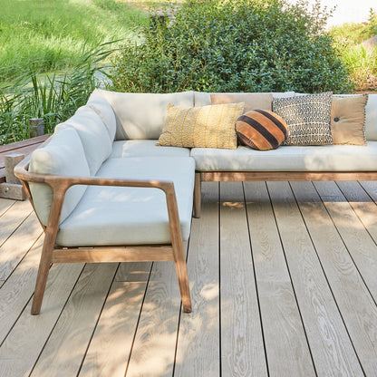 Woood Biam Tuin Loungeset Acaciahout Naturel/Zand [Fsc] - KwaliteitWonen.nl