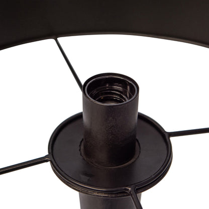 Woood Blackout Too Staande Lamp Metaal Zwart Messing - KwaliteitWonen.nl