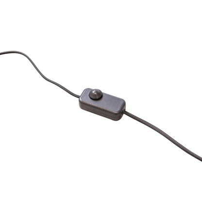 Woood Blackout Too Staande Lamp Metaal Zwart Messing - KwaliteitWonen.nl