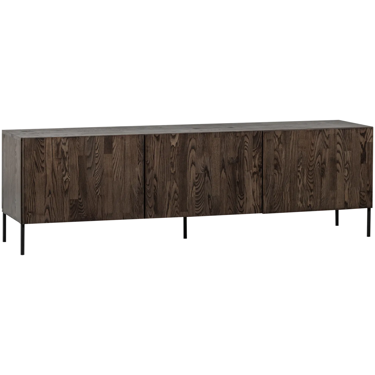 Woood Bono Gravure Dressoir Tv Meubel Essen Bruin [Fsc] - KwaliteitWonen.nl