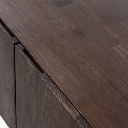 Woood Bono Gravure Dressoir Tv Meubel Essen Bruin [Fsc] - KwaliteitWonen.nl