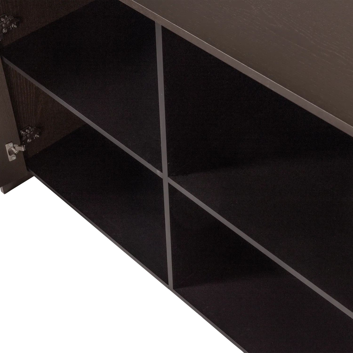 Woood Brock Dressoir 200 Cm Essen Fineer Middenbruin [Fsc] - KwaliteitWonen.nl