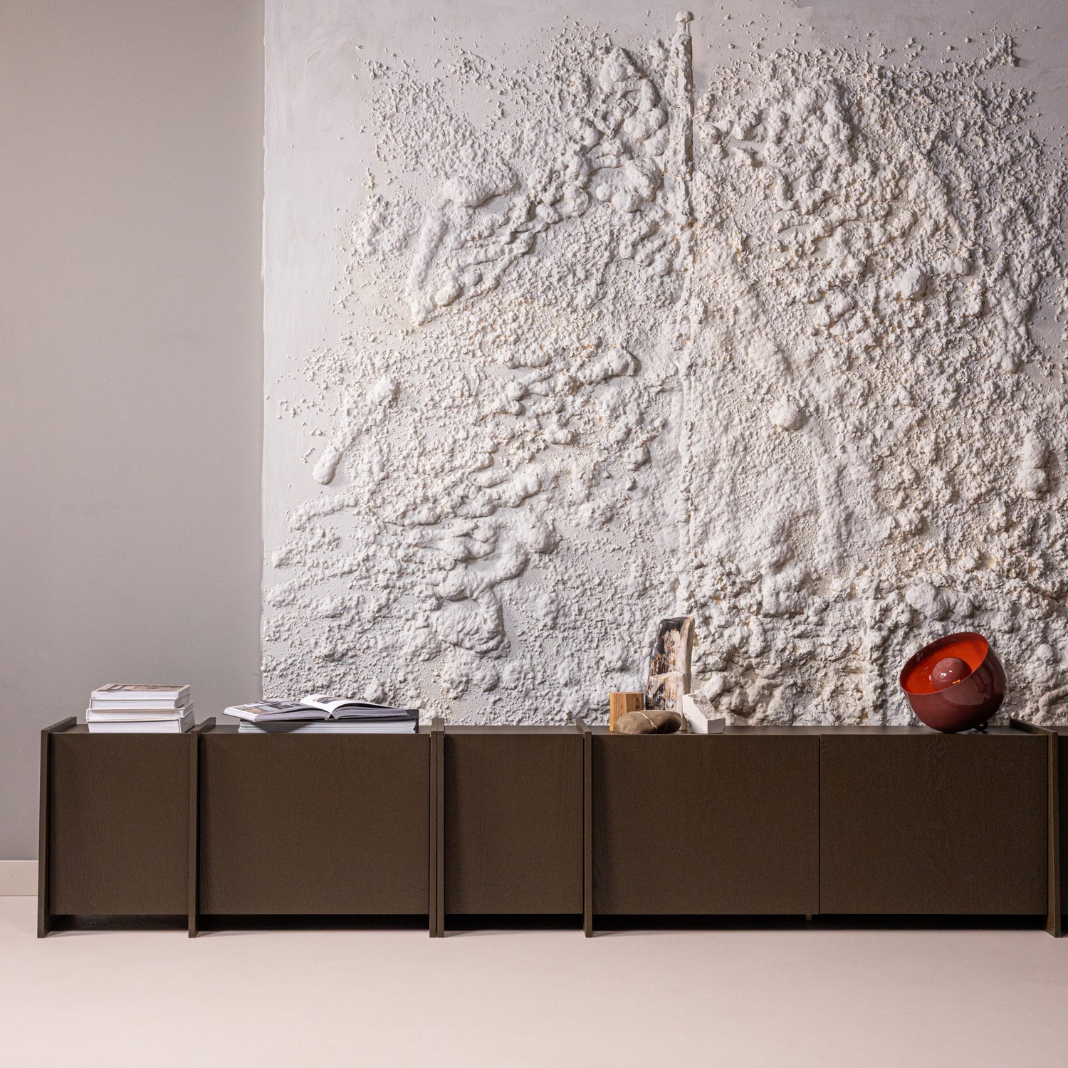 Woood Brock Tv Meubel 102 Cm Essen Fineer Middenbruin [Fsc] - KwaliteitWonen.nl