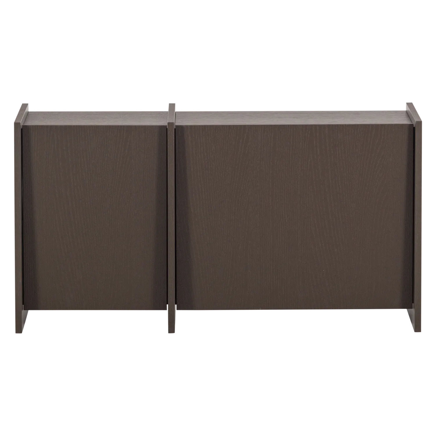 Woood Brock Tv Meubel 102 Cm Essen Fineer Middenbruin [Fsc] - KwaliteitWonen.nl