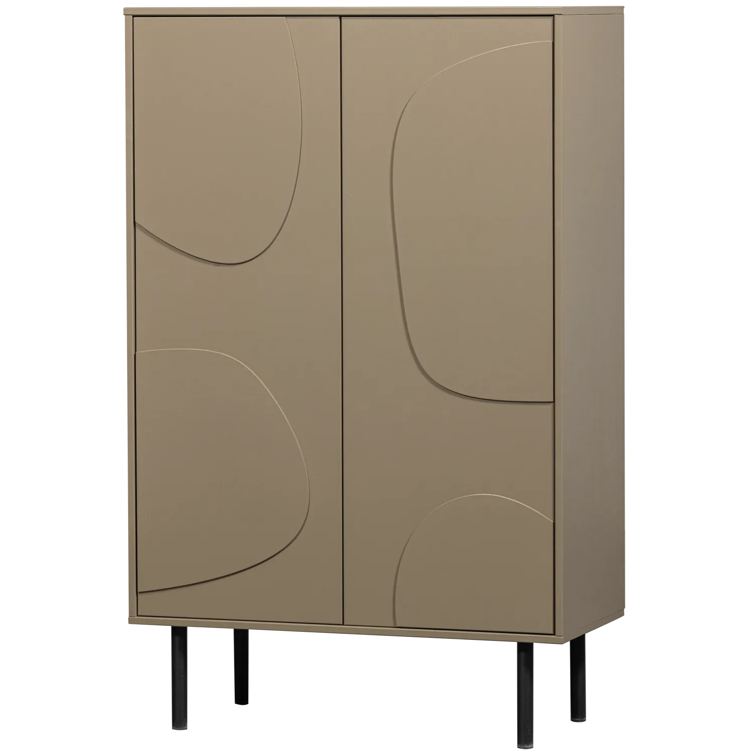 Woood Cadiz Dressoir Grenen Mud [Fsc] - KwaliteitWonen.nl