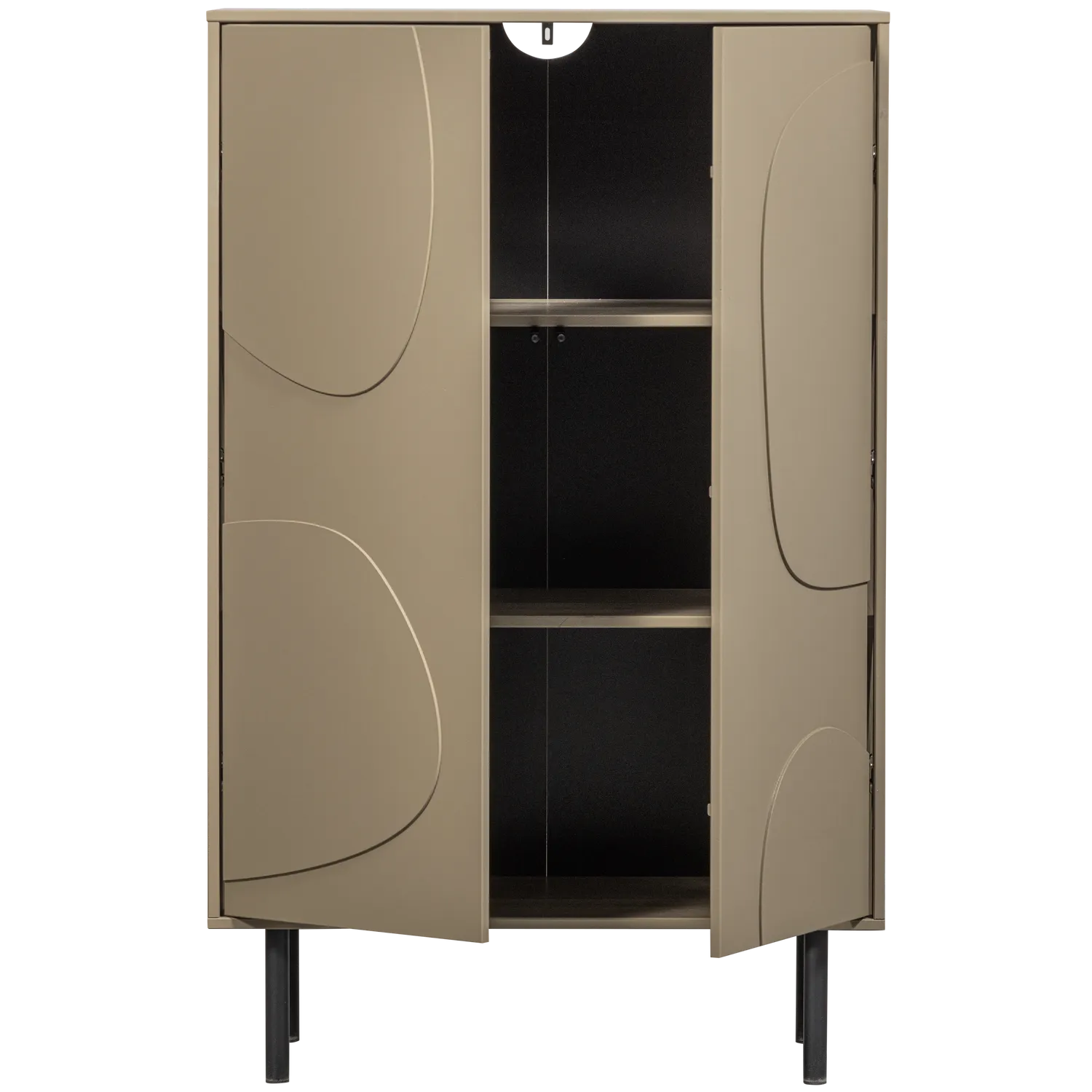 Woood Cadiz Dressoir Grenen Mud [Fsc] - KwaliteitWonen.nl