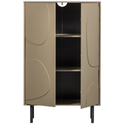 Woood Cadiz Dressoir Grenen Mud [Fsc] - KwaliteitWonen.nl