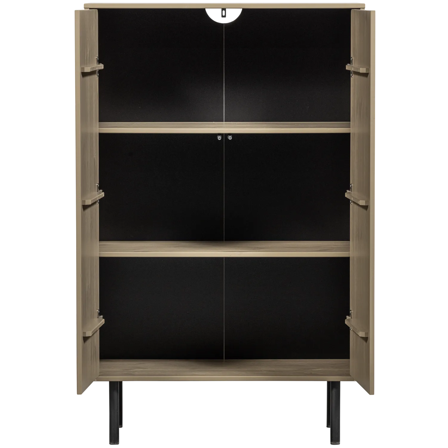 Woood Cadiz Dressoir Grenen Mud [Fsc] - KwaliteitWonen.nl