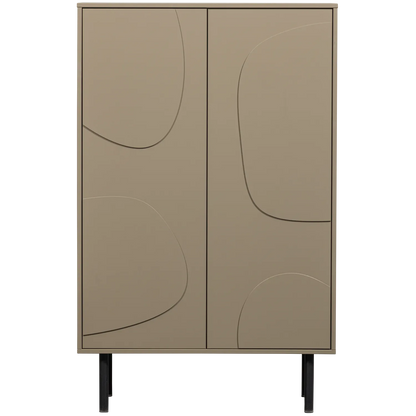 Woood Cadiz Dressoir Grenen Mud [Fsc] - KwaliteitWonen.nl