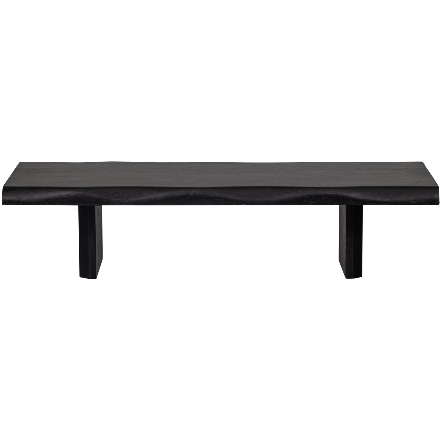 Woood Cali Salontafel Mangohout Zwart - KwaliteitWonen.nl
