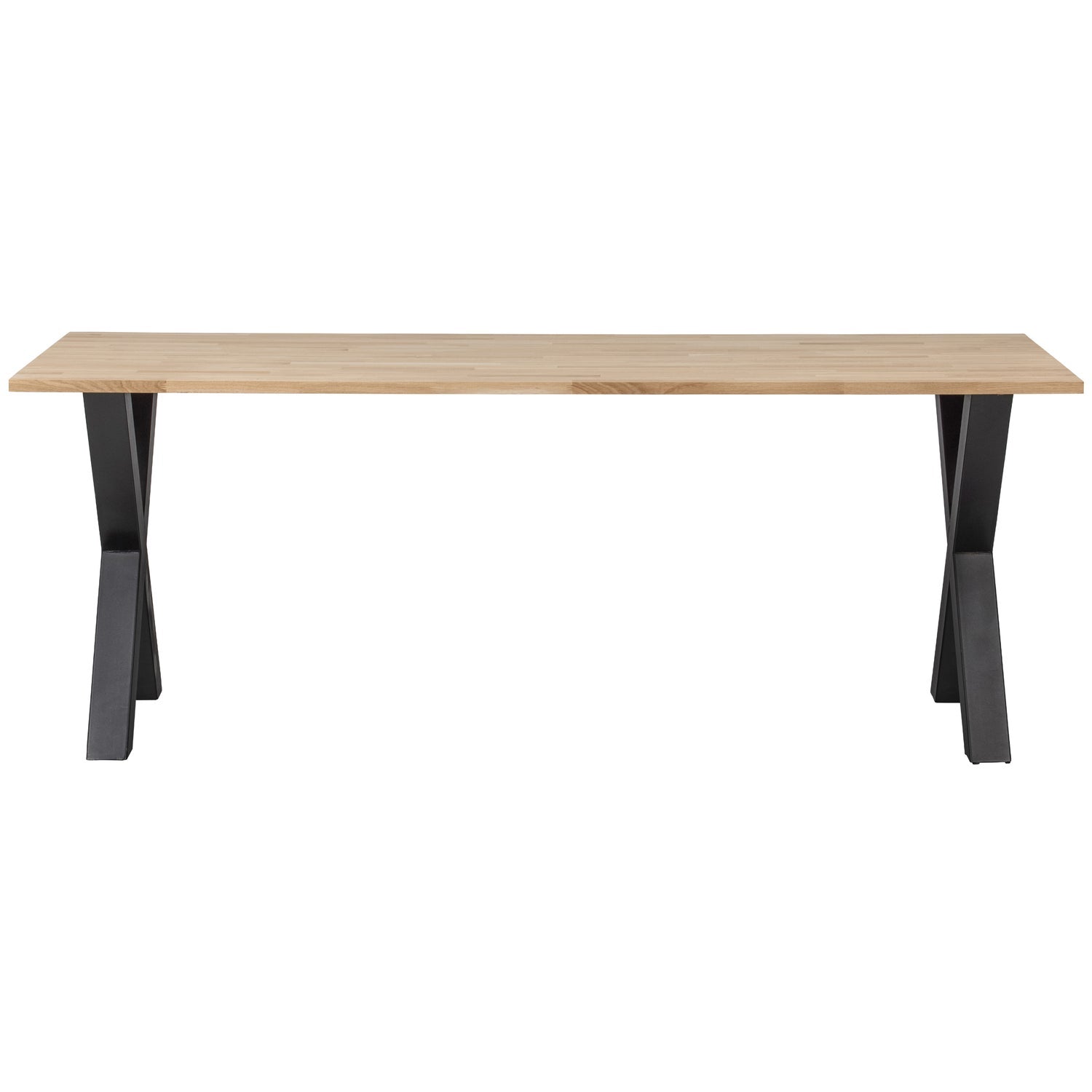 Woood Combi Tablo: Eiken 220x90cm & Alkmaar Poot [Fsc] - KwaliteitWonen.nl
