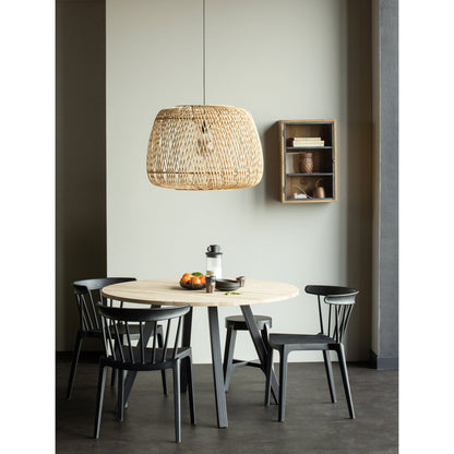 Woood Combi Tablo: Rond 120cm Eiken & 2 Standen Vierkant [Fsc] - KwaliteitWonen.nl