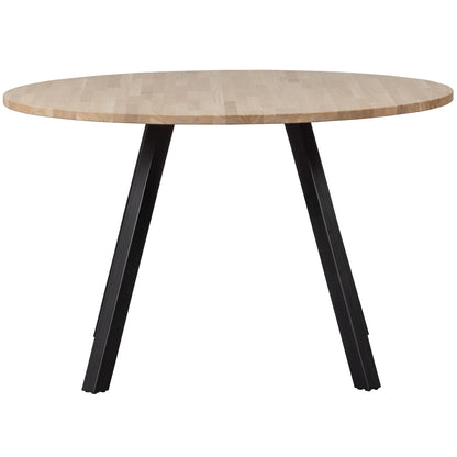 Woood Combi Tablo: Rond 120cm Eiken & 2 Standen Vierkant [Fsc] - KwaliteitWonen.nl