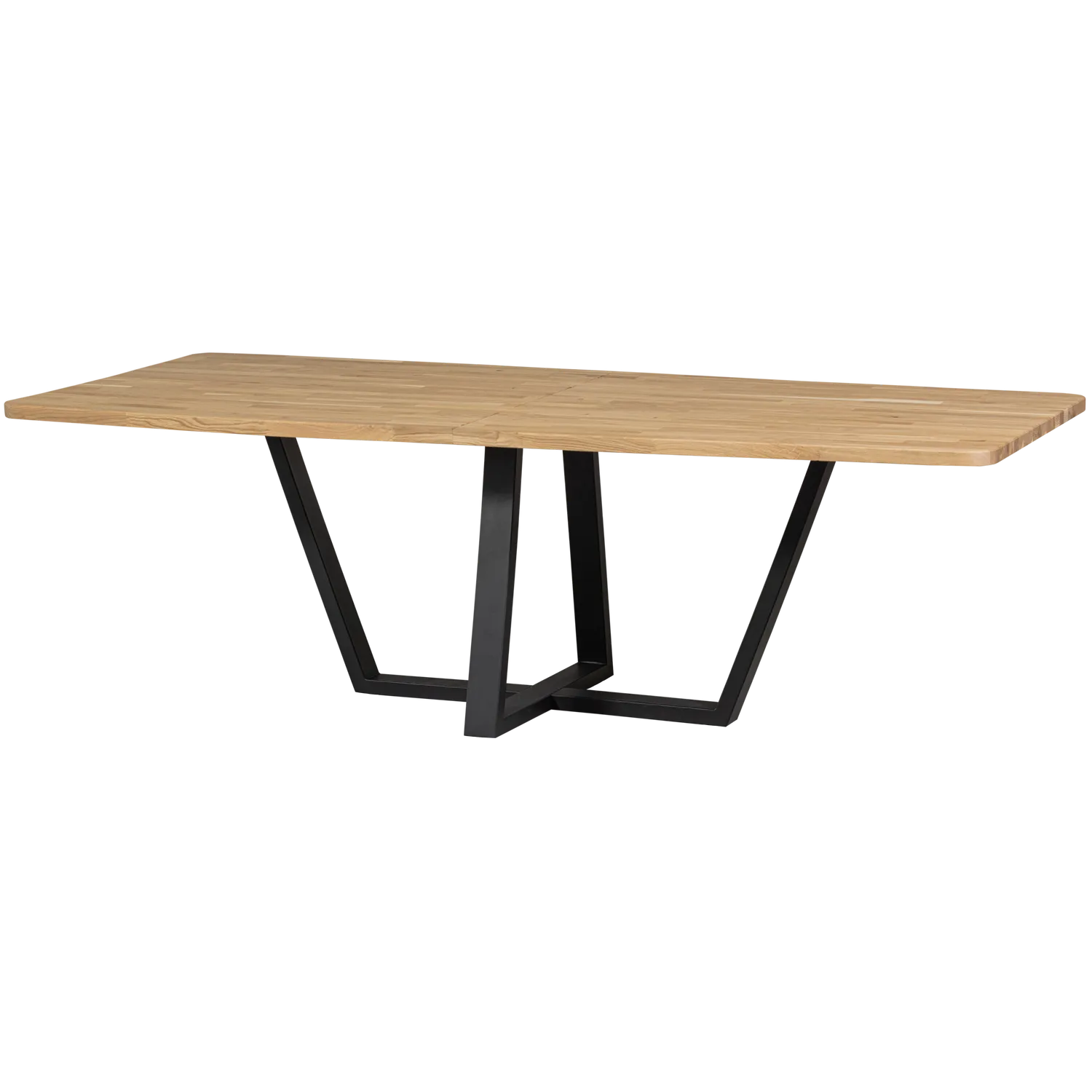 Woood Combi Tablo: XL Tafelblad Eiken 240x100cm & Drenthe Poot [Fsc] - KwaliteitWonen.nl