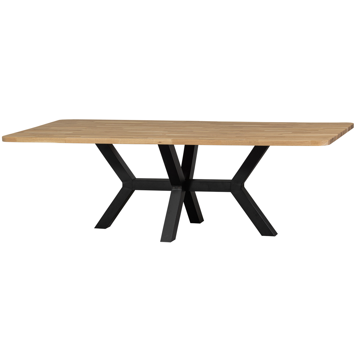 Woood Combi Tablo: XL Tafelblad Eiken 240x100cm & Zeeland Poot [Fsc] - KwaliteitWonen.nl