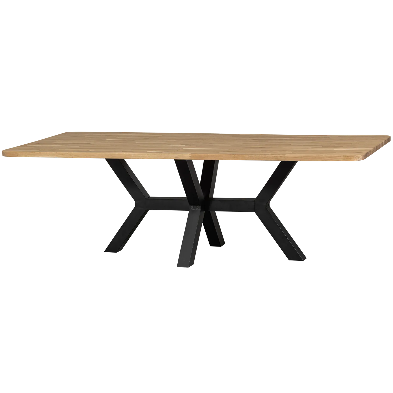 Woood Combi Tablo: XL Tafelblad Eiken 240x100cm & Zeeland Poot [Fsc] - KwaliteitWonen.nl