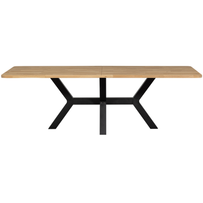 Woood Combi Tablo: XL Tafelblad Eiken 240x100cm & Zeeland Poot [Fsc] - KwaliteitWonen.nl