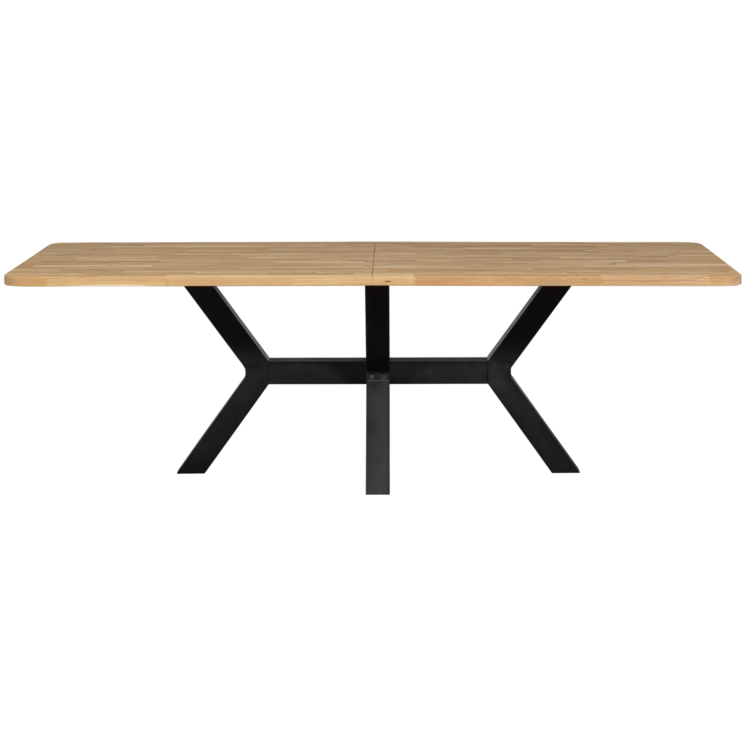 Woood Combi Tablo: XL Tafelblad Eiken 240x100cm & Zeeland Poot [Fsc] - KwaliteitWonen.nl