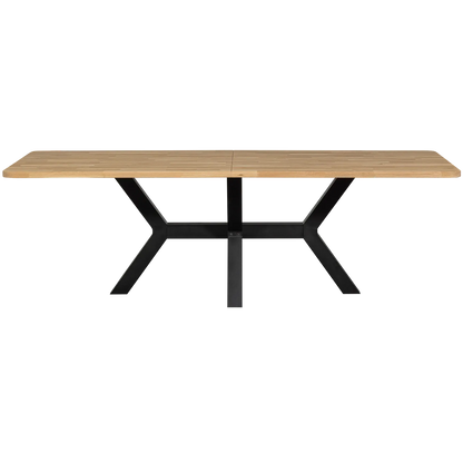 Woood Combi Tablo: XL Tafelblad Eiken 240x100cm & Zeeland Poot [Fsc] - KwaliteitWonen.nl