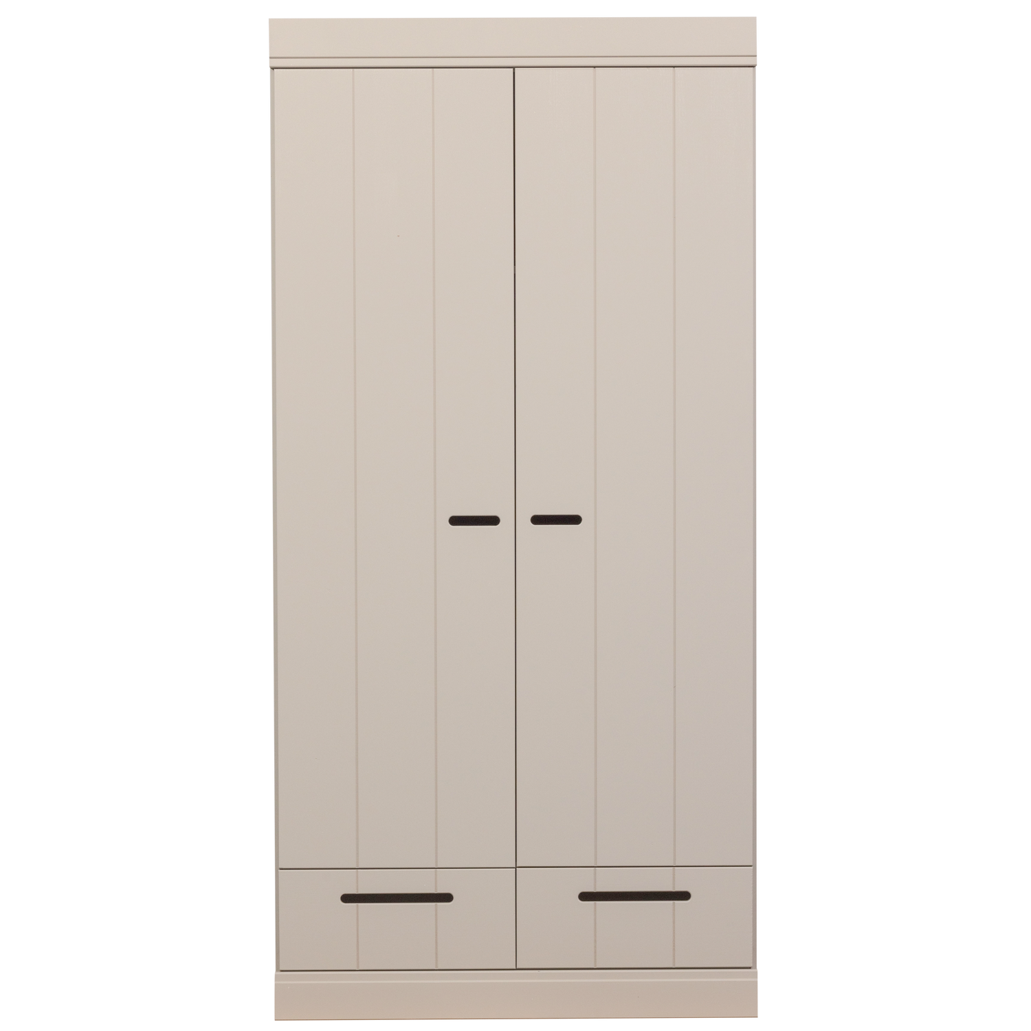 Woood Connect 2 Deurs Kledingkast + Lade Dust [Fsc]-Kwaliteitwonen.nl