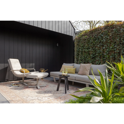 Woood Coosa Tuin Fauteuil Aluminium Zand - KwaliteitWonen.nl