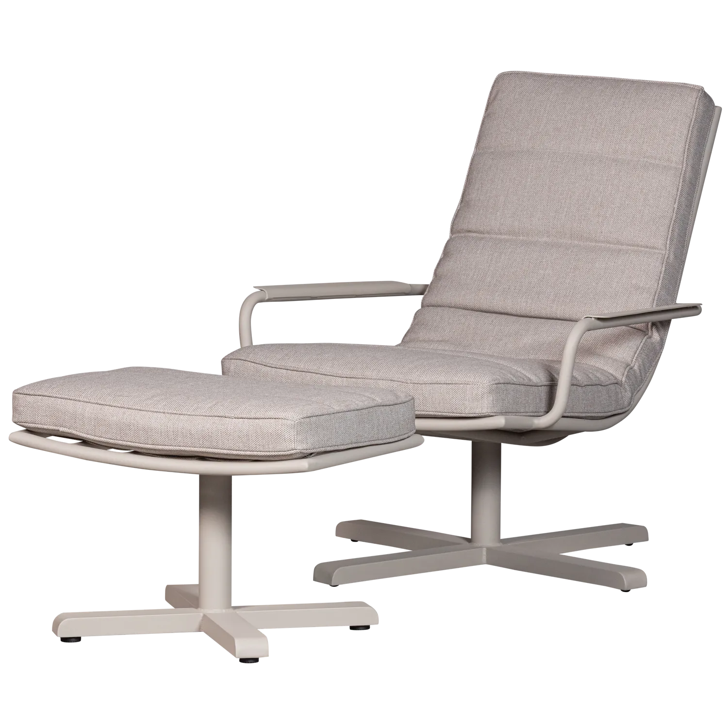 Woood Coosa Tuin Fauteuil Aluminium Zand - KwaliteitWonen.nl